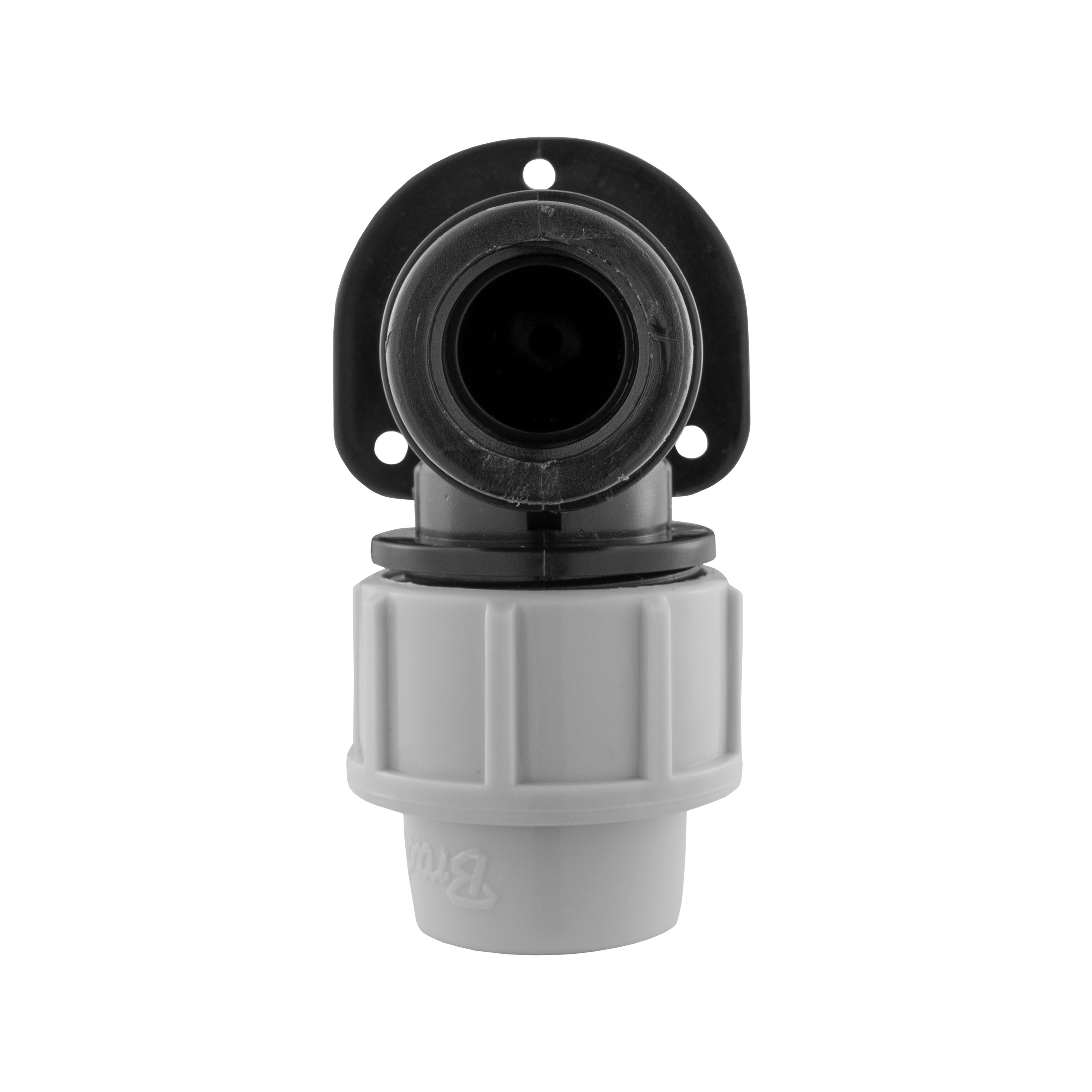 Wall Flange Kit 20mm MDPE - Bib Valve 1/2" BSP