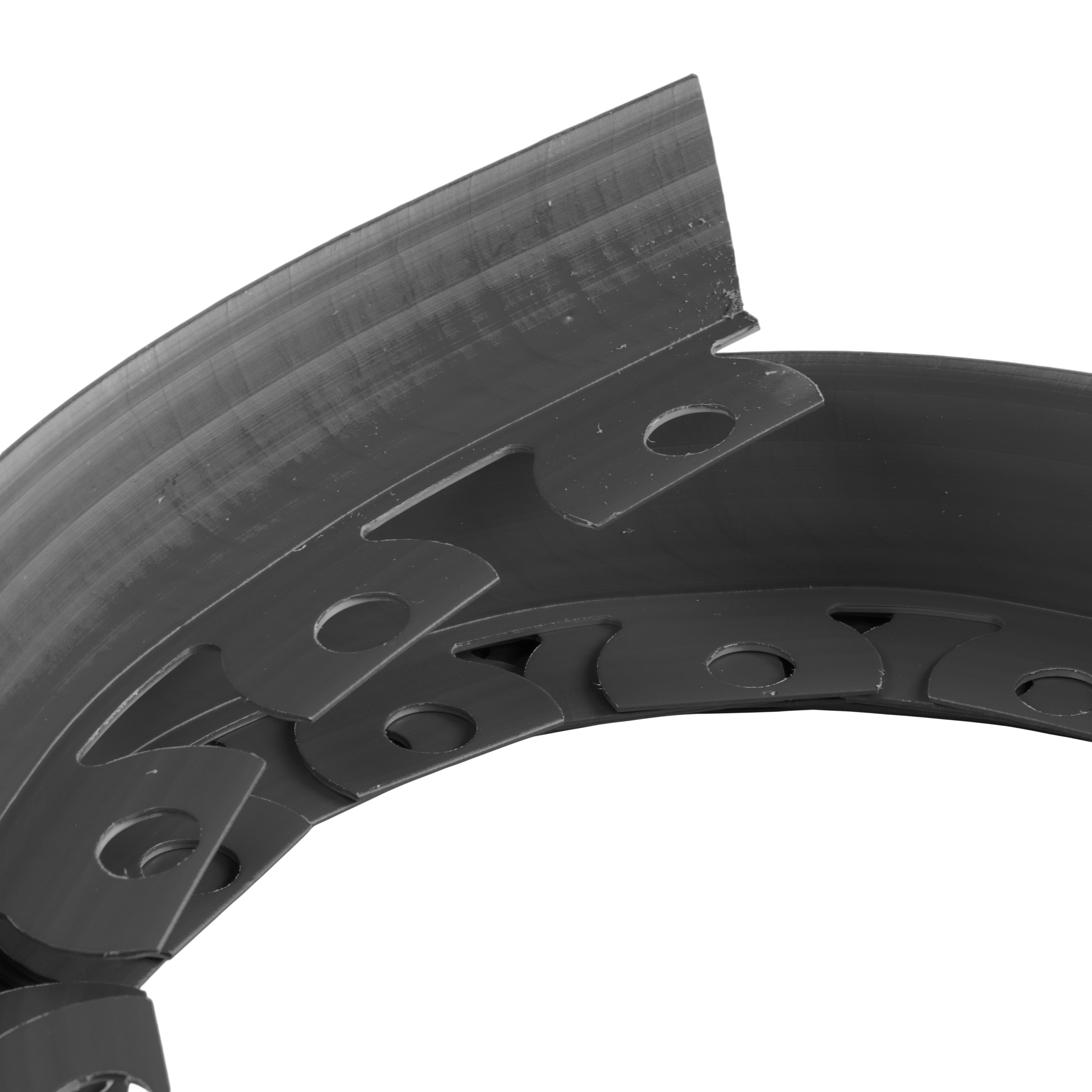 Lawn Border Set, Easy Border 40mm Black 10m With Pegs