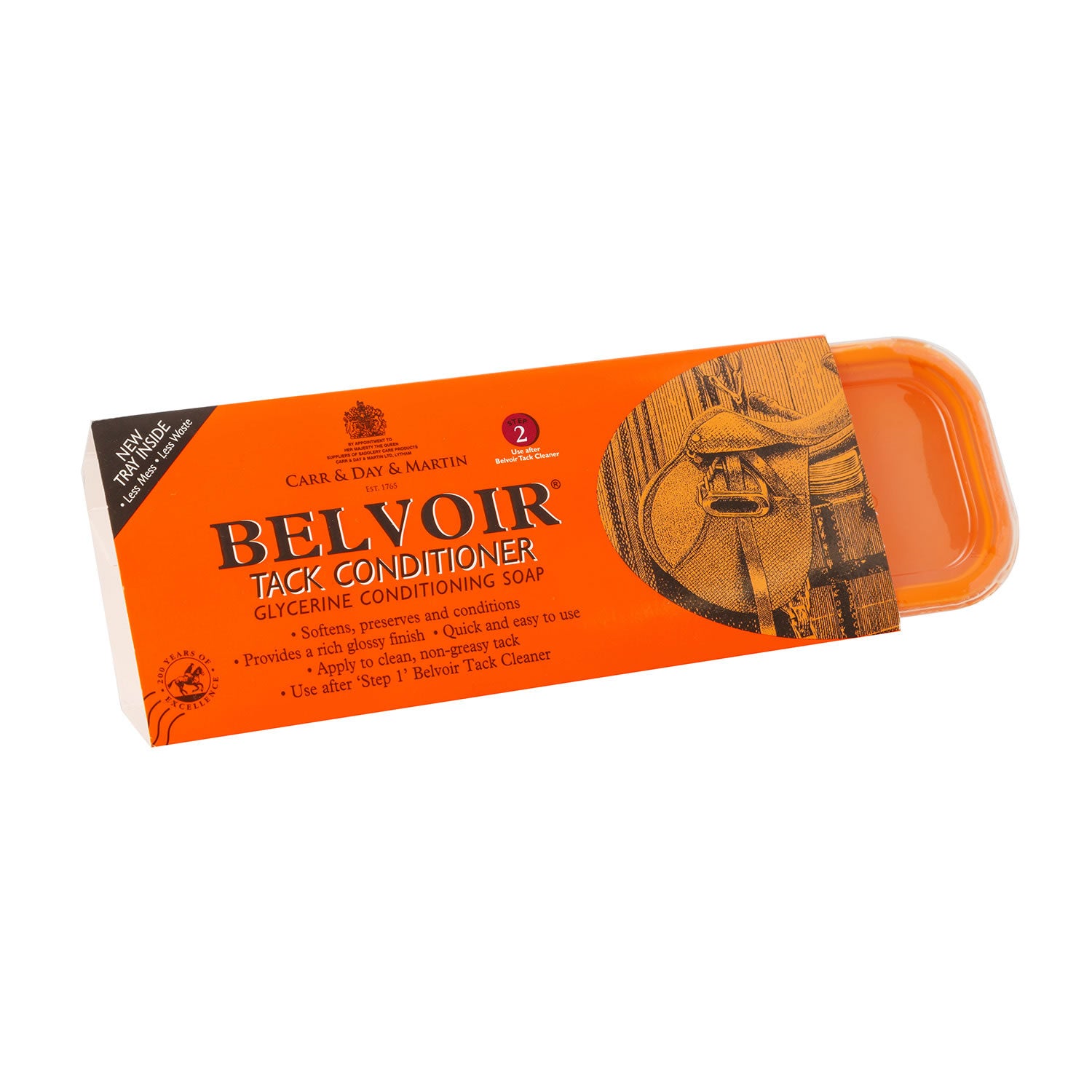 CARR & DAY & MARTIN BELVOIR TACK CONDITIONER STEP 2 BAR