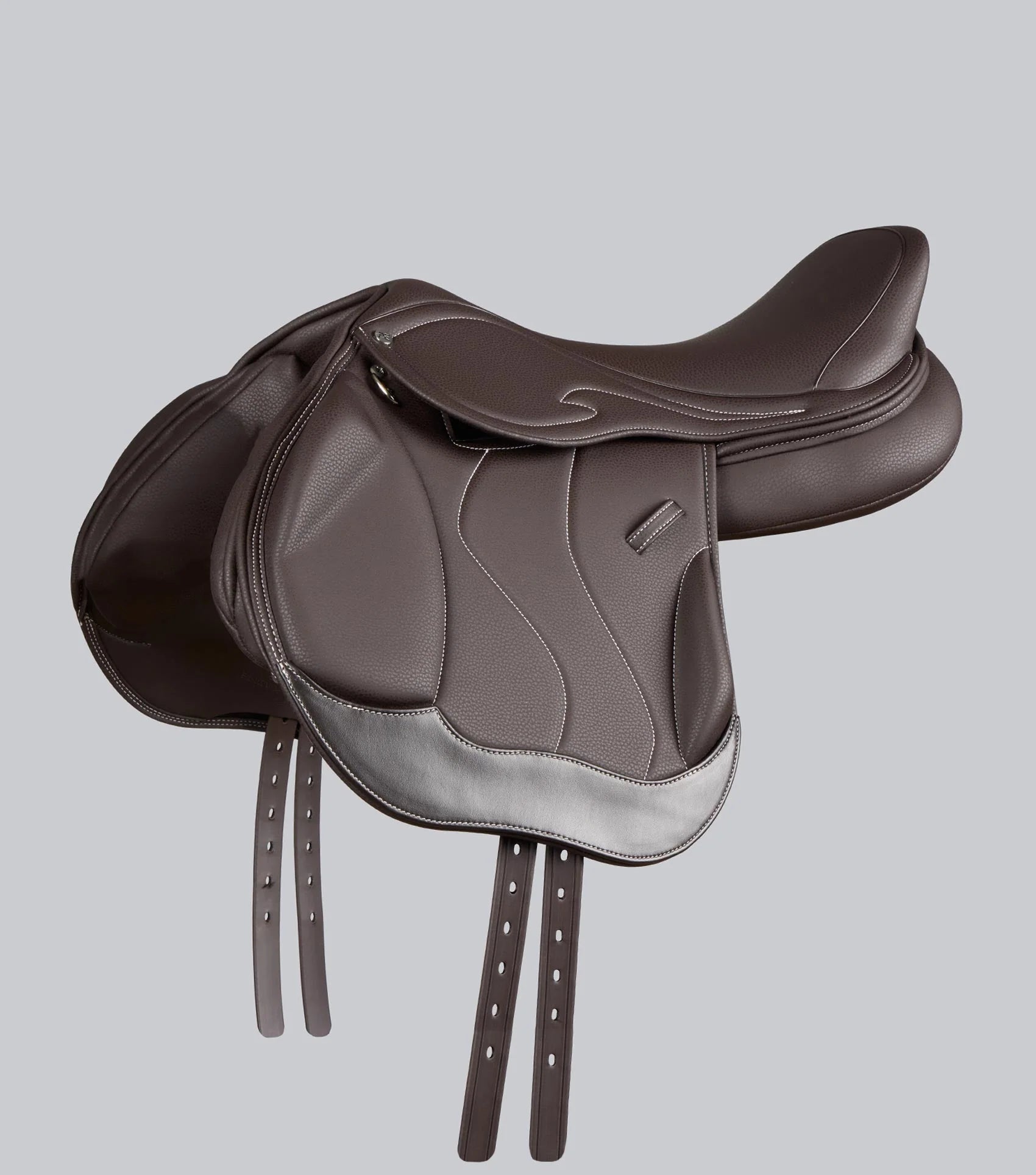 Rouen Synthetic Monoflap Cross Country Saddle