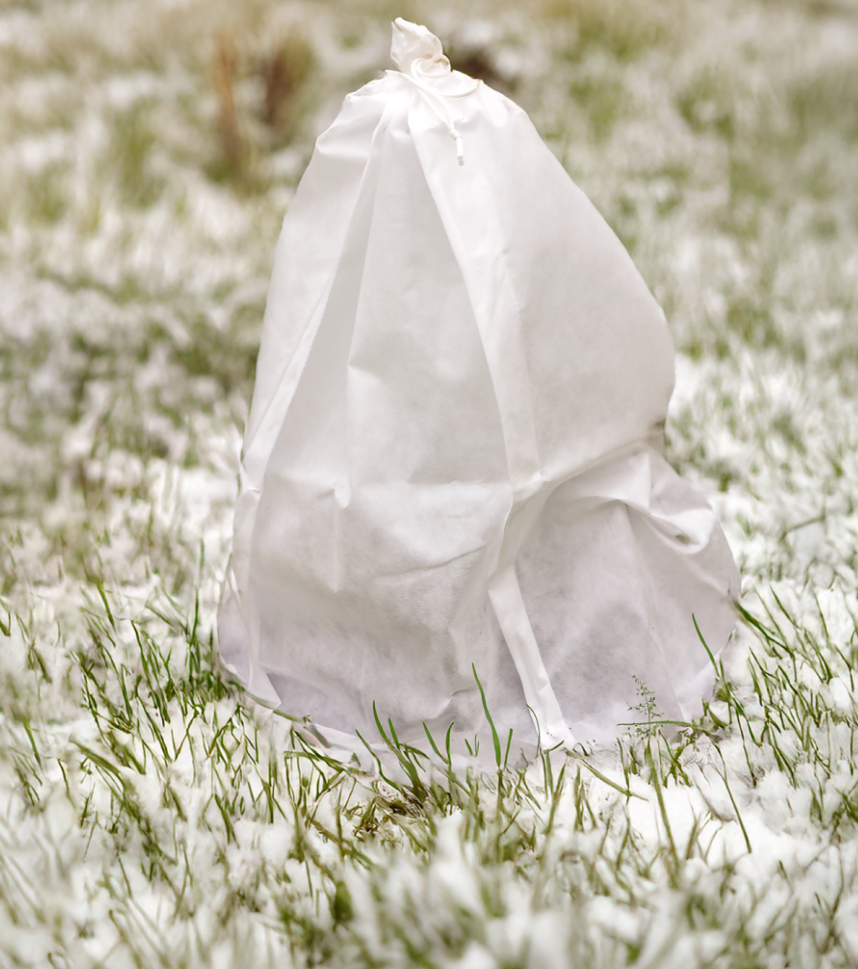 Protective Plant Cover, 50gsm Sleeve, Diameter: 76cm, Size: 1.2m x 10m