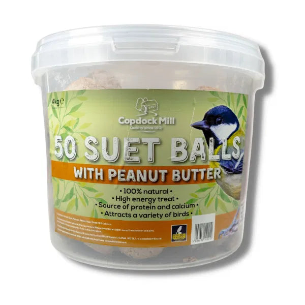 Copdock Mill Suet Balls With Peanut Butter x 50