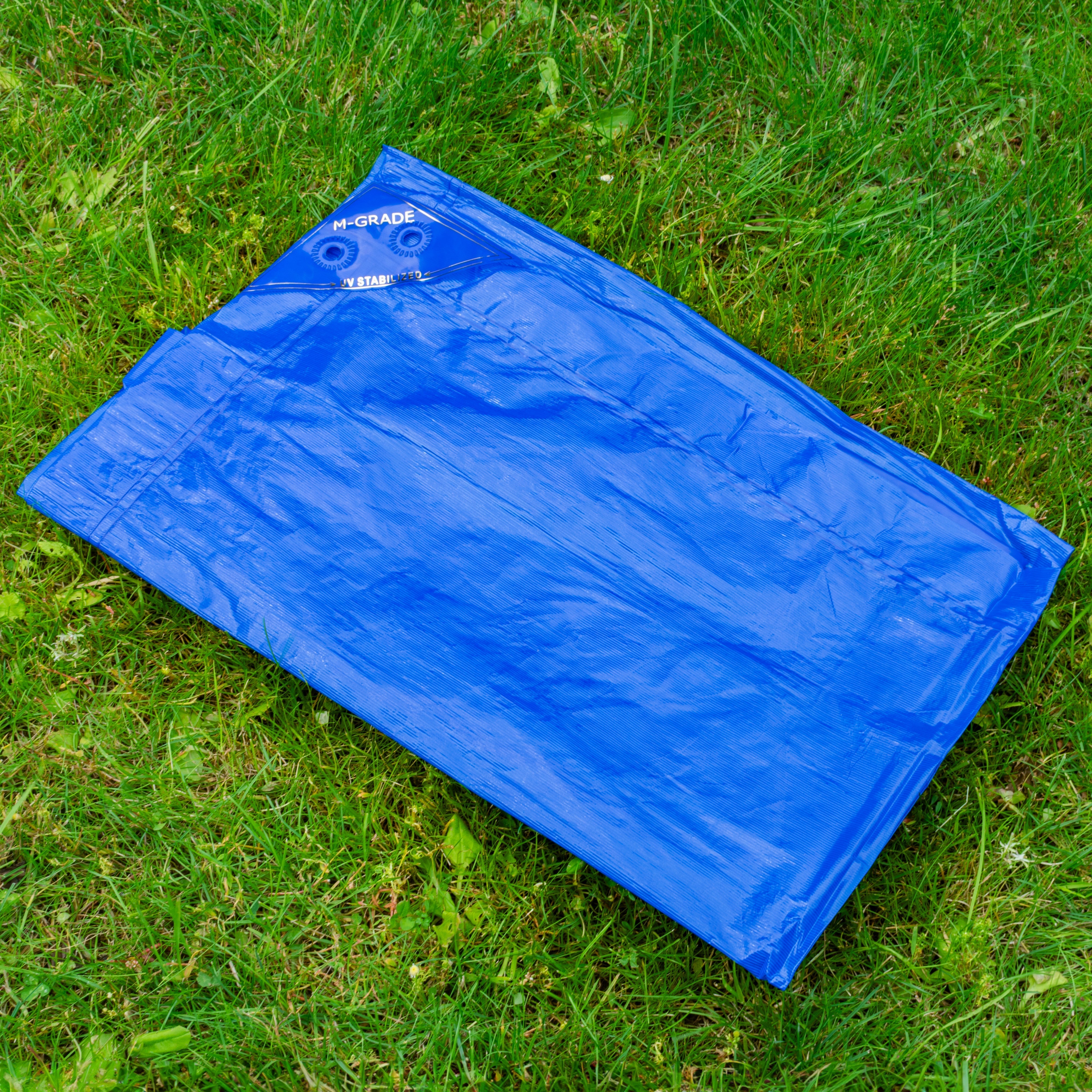 M-Grade LLDPE Blue Tarpaulin 3m x 3m