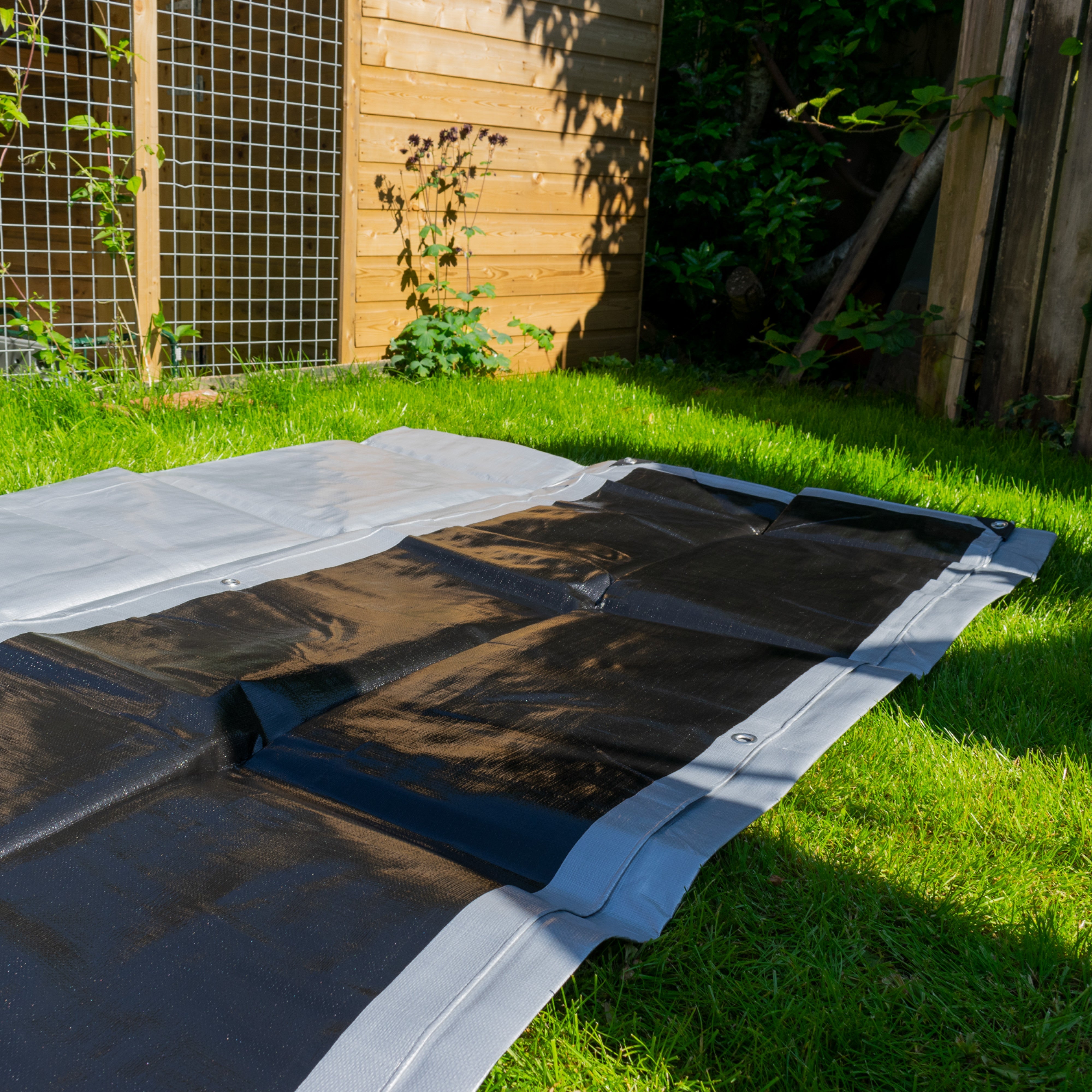 Silver XL-Grade Tarpaulin 2m x 3m