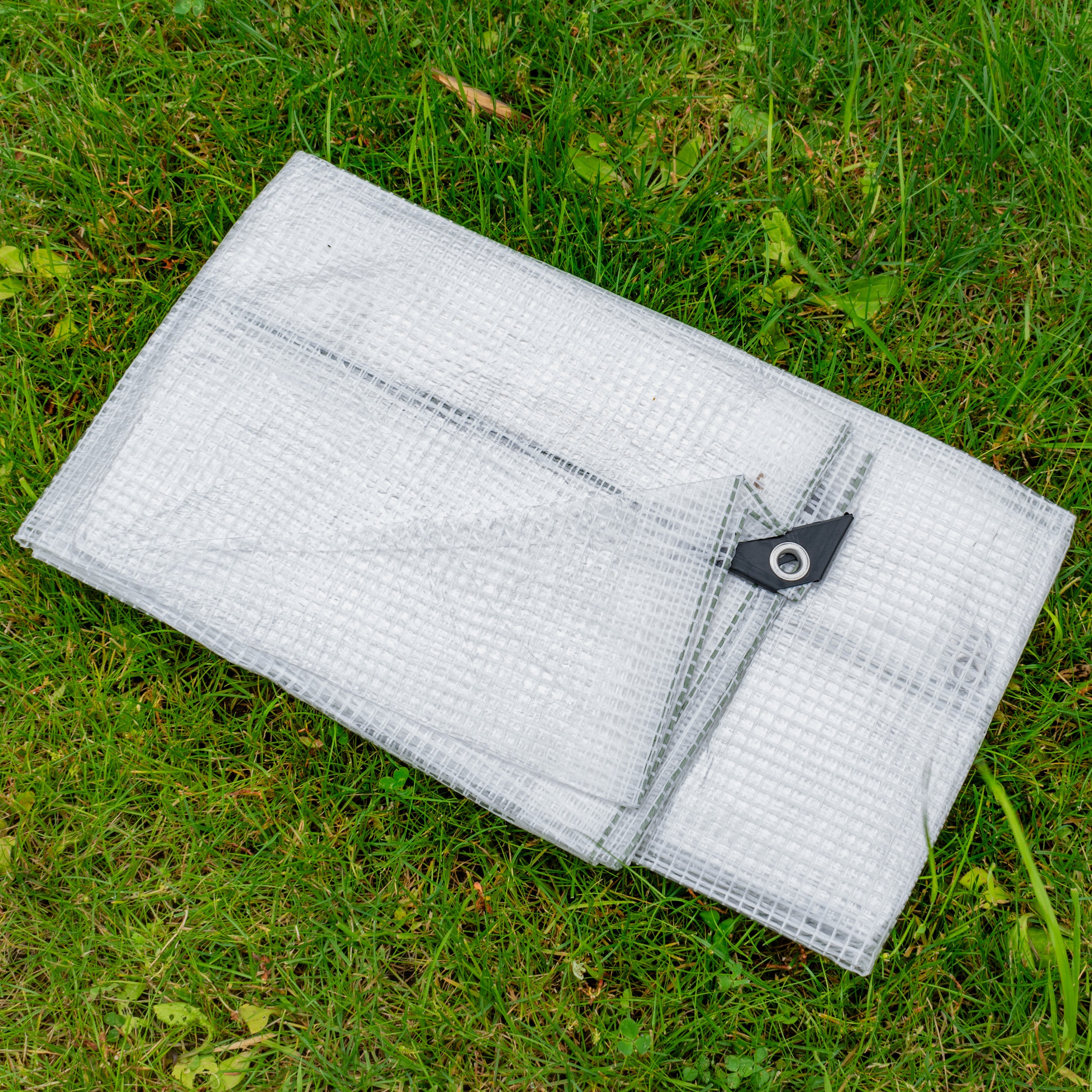 Clear XL-Grade Tarpaulin 5m x 6m