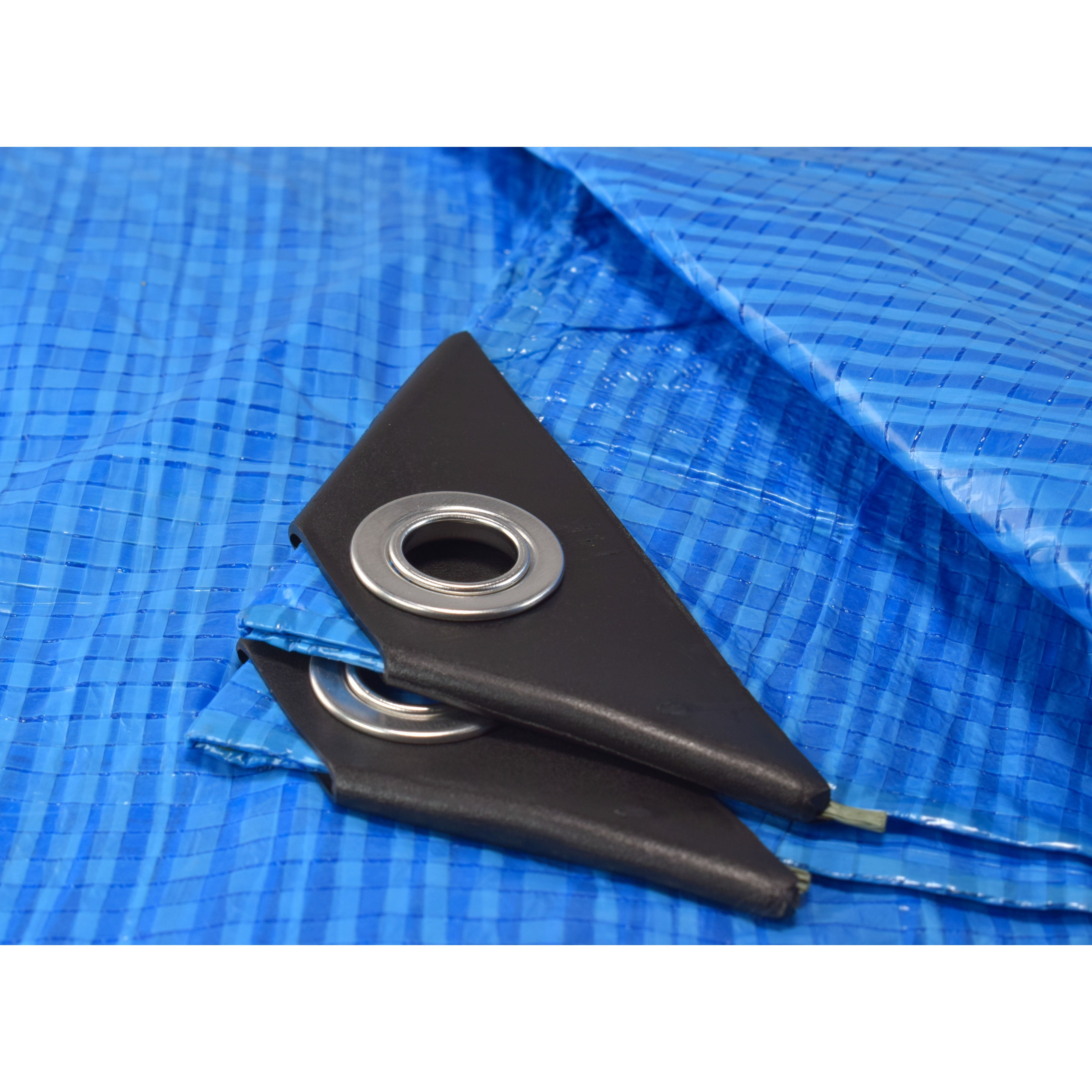 Blue S-Grade Tarpaulin 4m x 8m