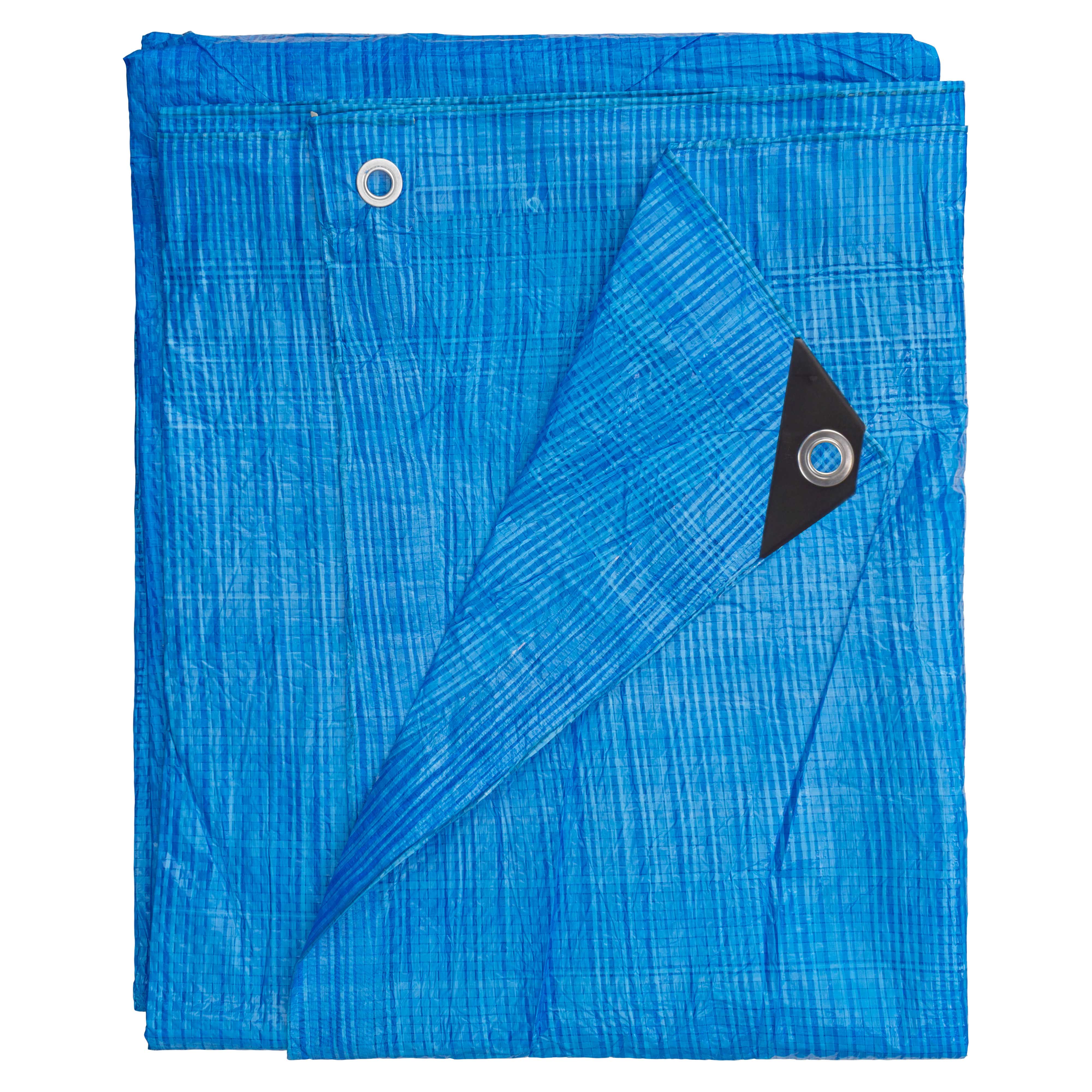 Blue S-Grade Tarpaulin 4m x 8m