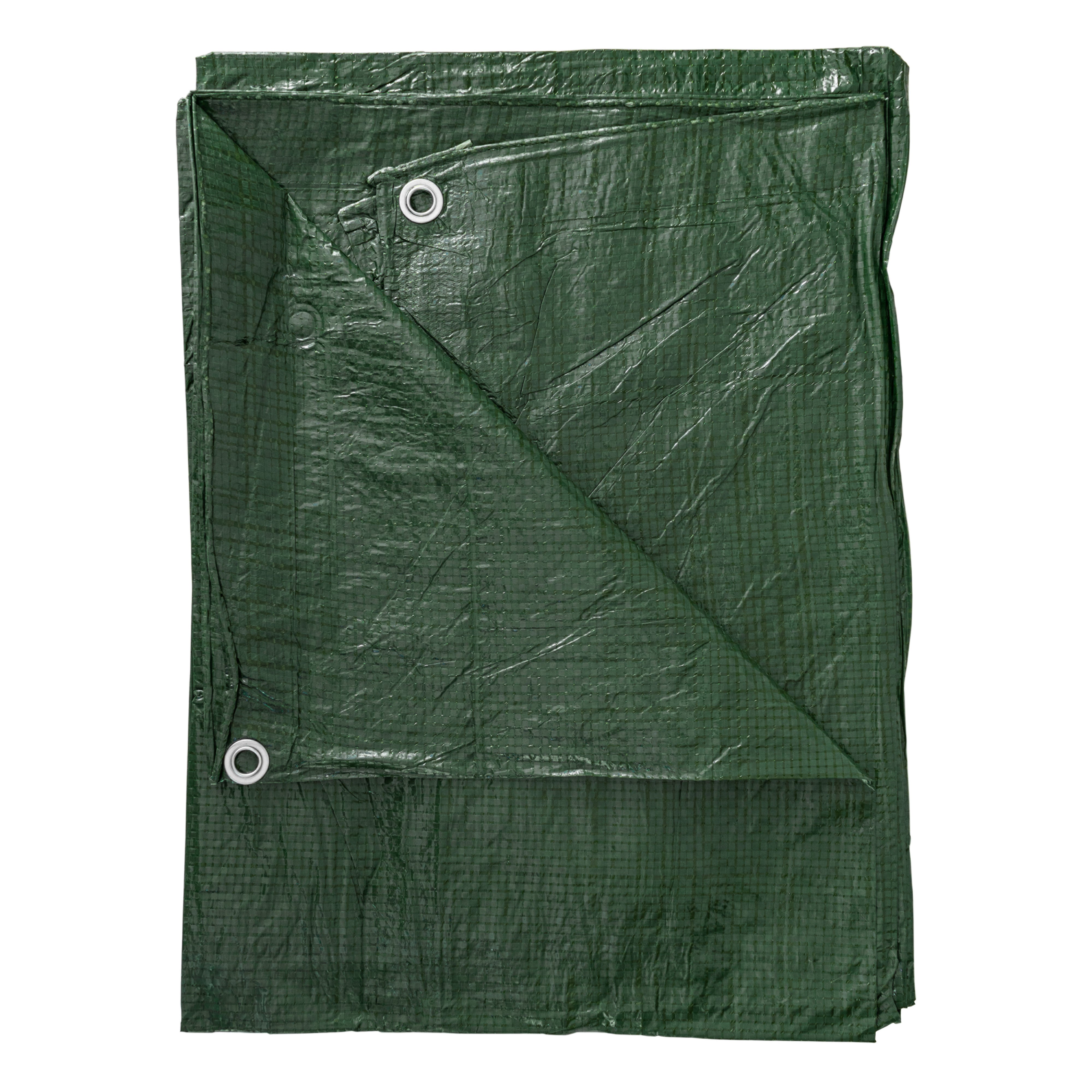 Green S-Grade Tarpaulin 3m x 3m