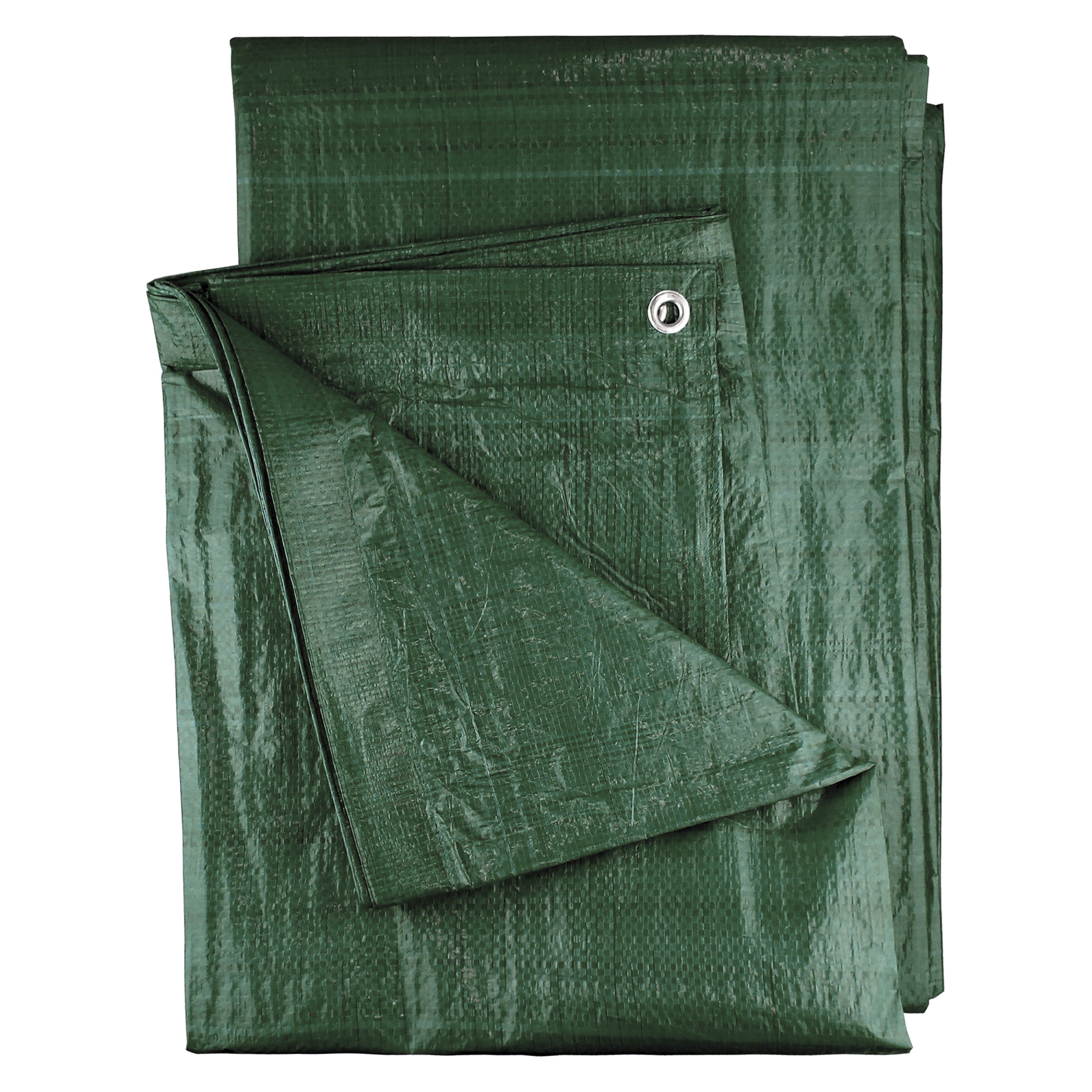 Green M-Grade Tarpaulin 5m x 6m