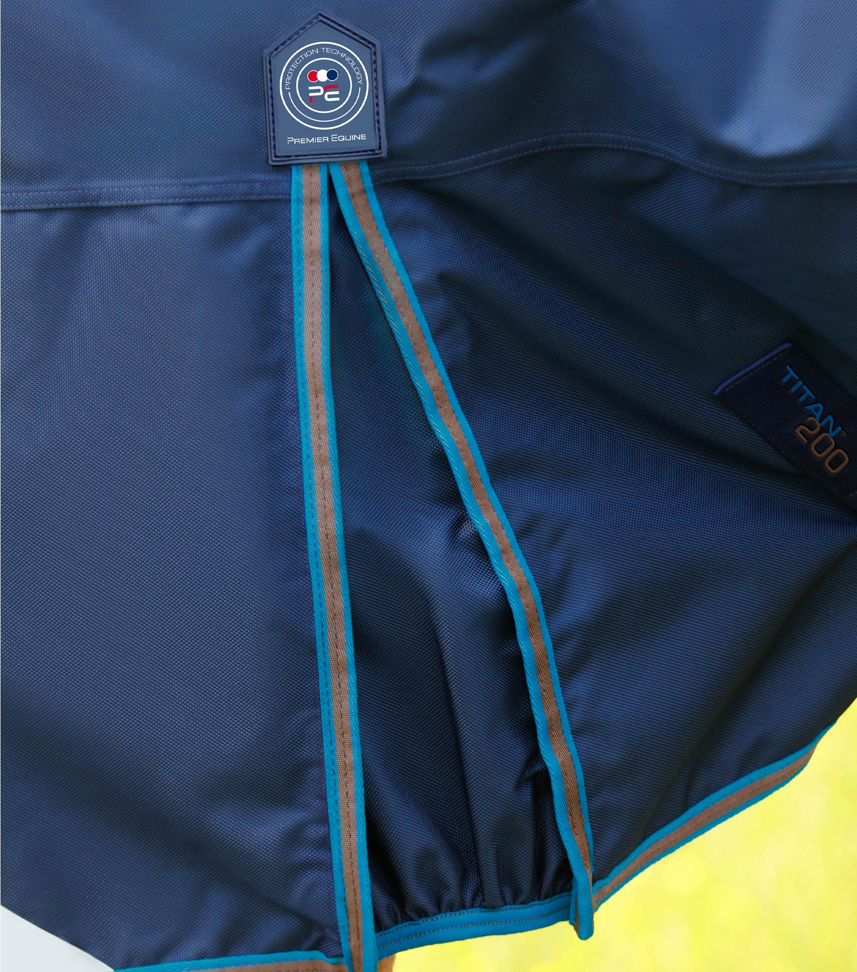 Premier Equine Titan 200g Turnout Rug with Snug-Fit Neck Cover