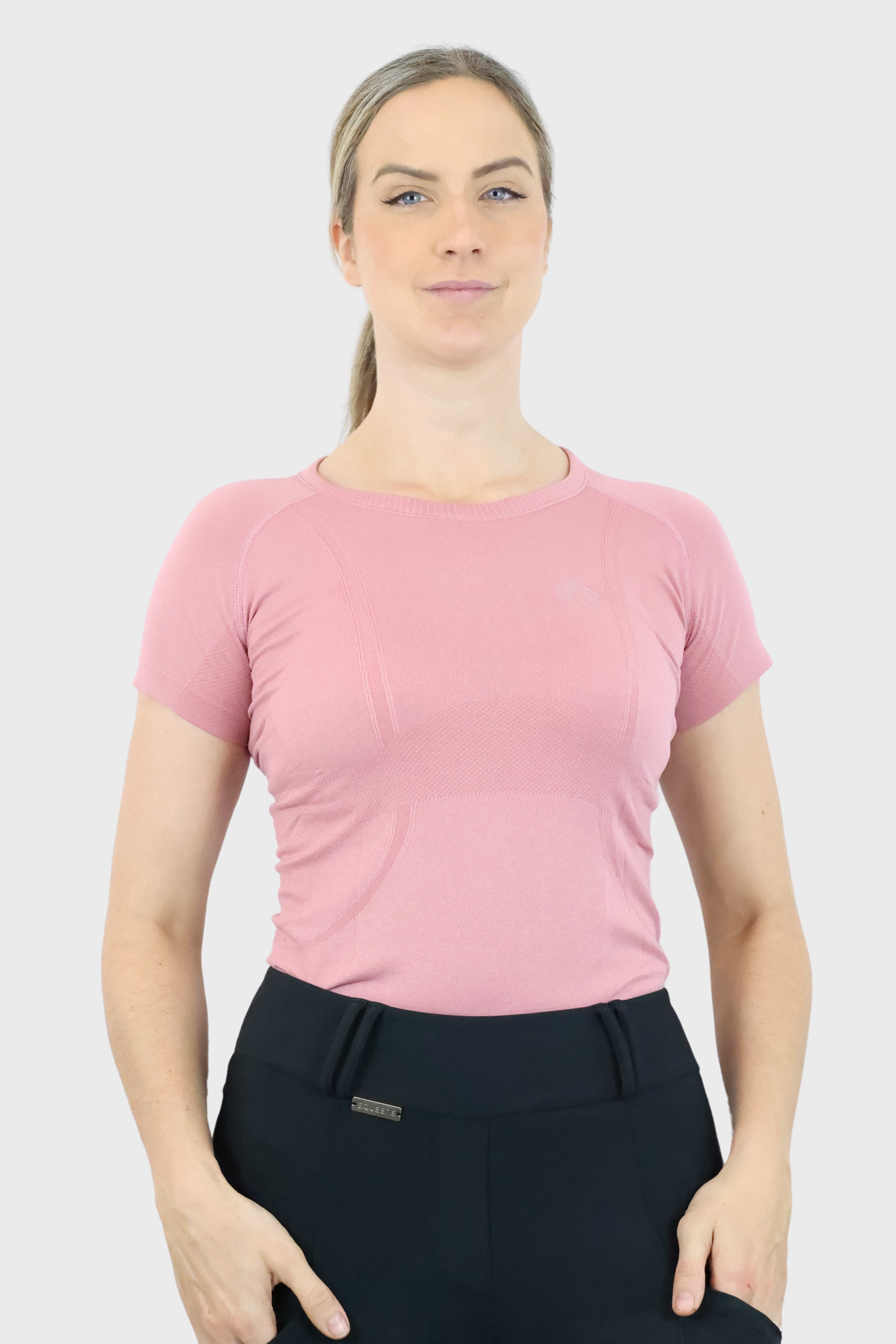 Equeene Dory Seamless Training Top - Pink