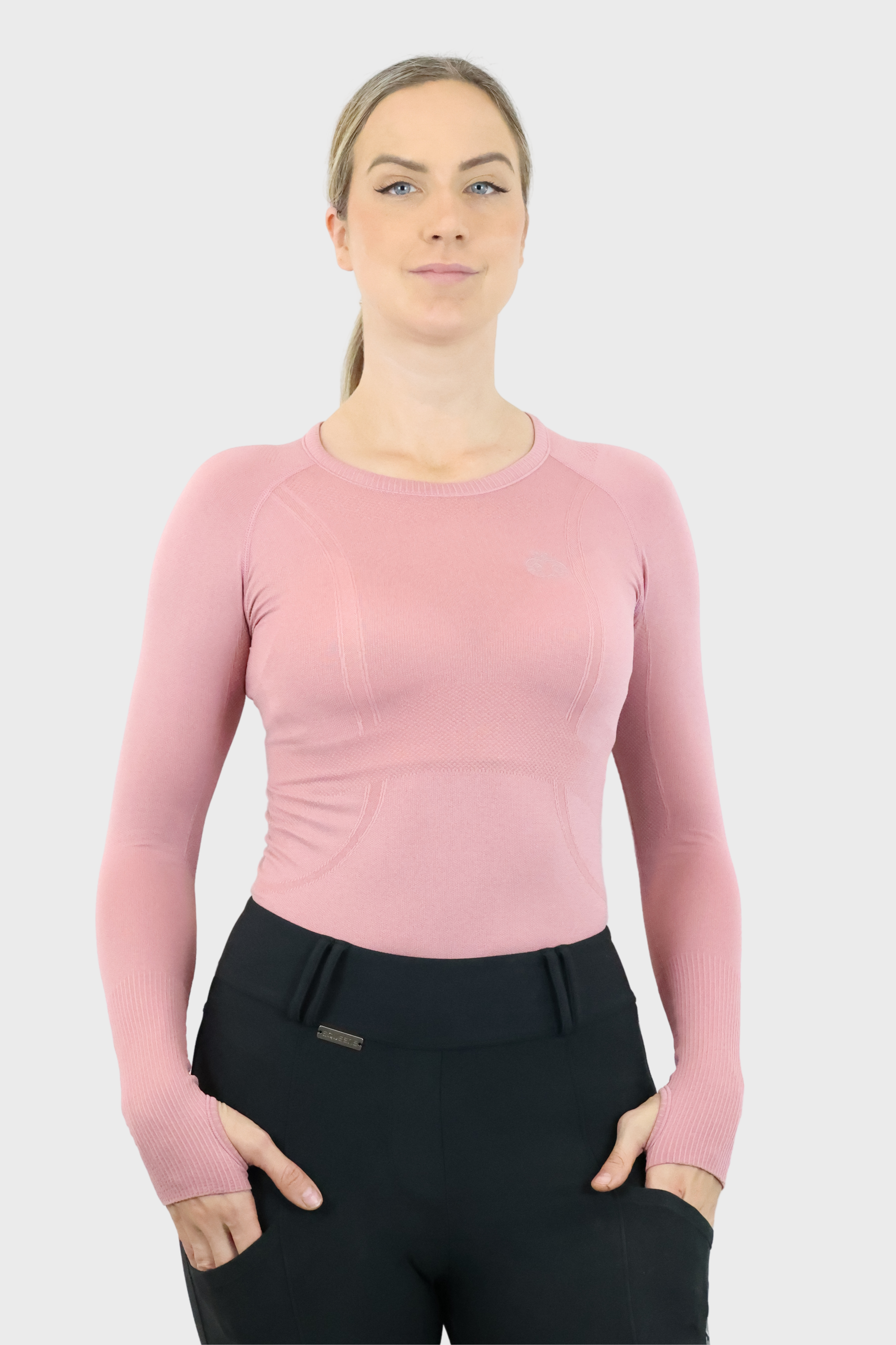 Equeene Molly Seamless Training Top - Pink