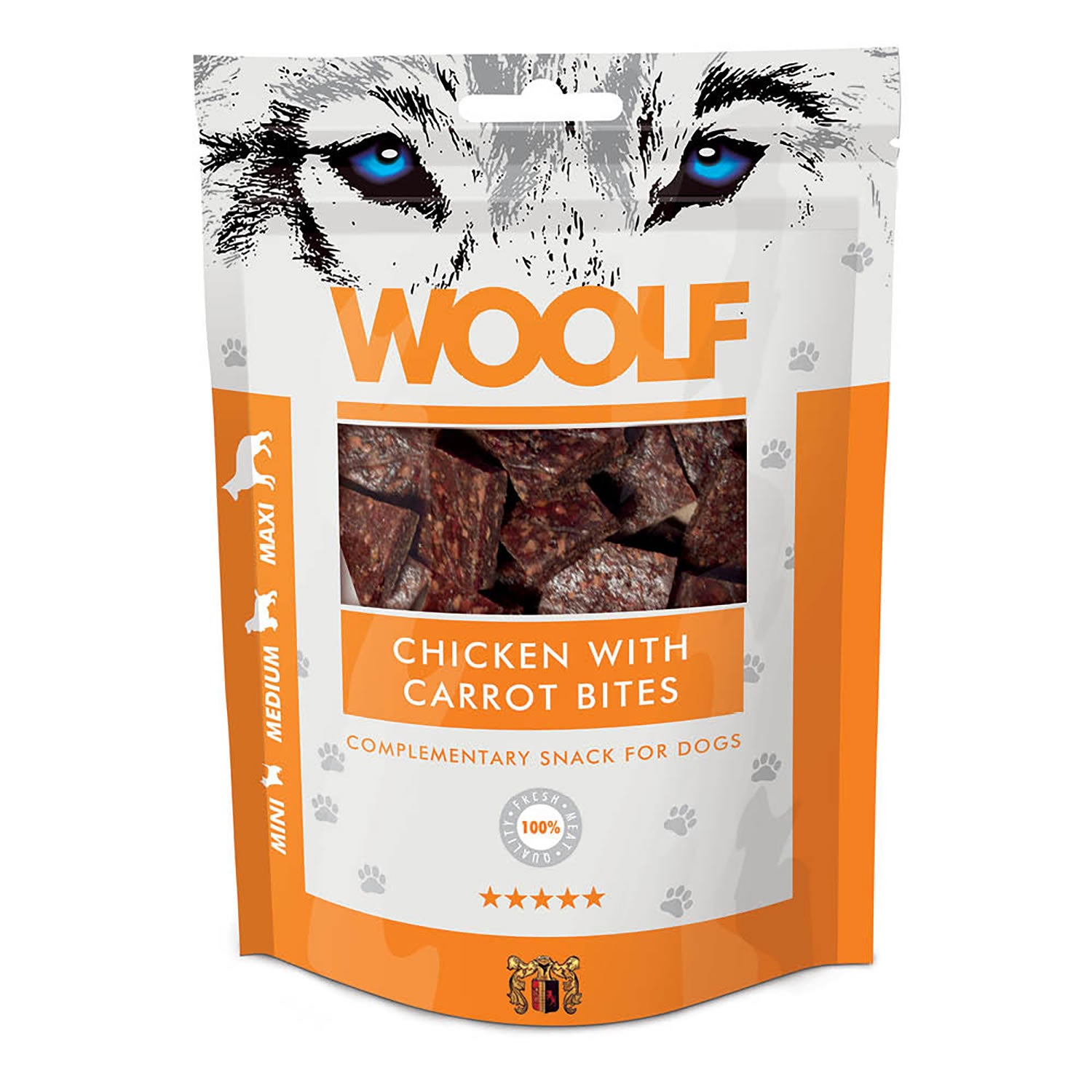 WOOLF CHICKEN WITH CARROT BITES