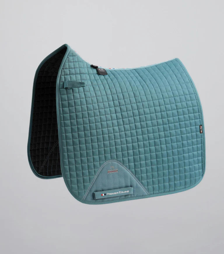 Premier Equine Close Contact Cotton Dressage Saddle Pad Full