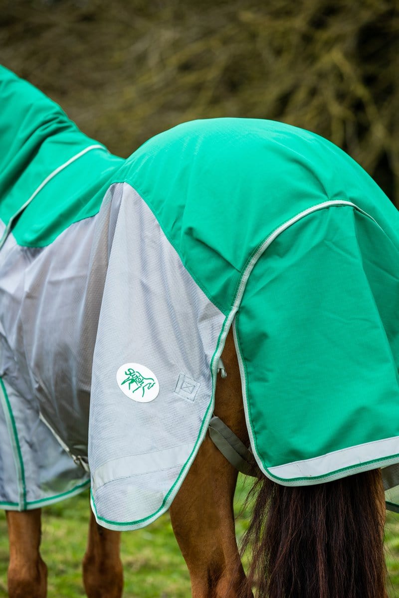 Fly Turnout Combination Rug (MESH) - Green