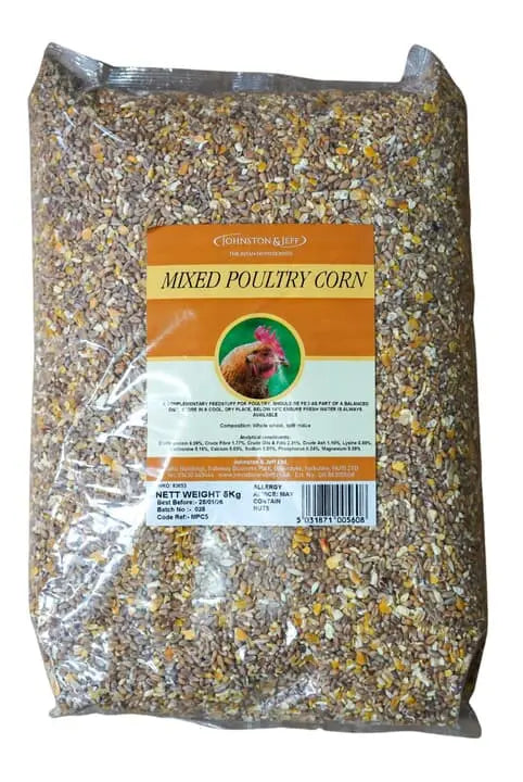 Johnston & Jeff Mixed Poultry Corn 20kg