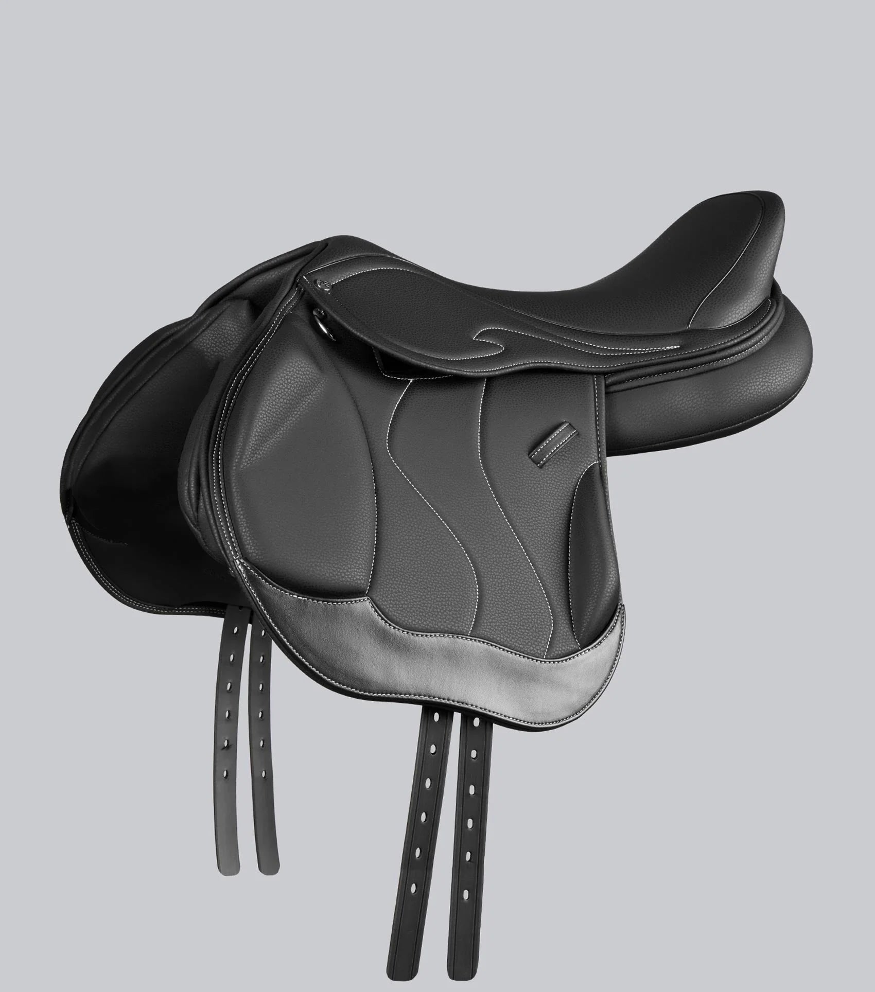 Rouen Synthetic Monoflap Cross Country Saddle