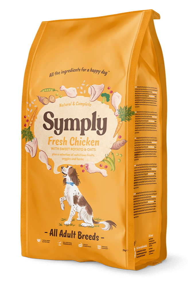 Symply Adult Chicken For all Dog Breeds 12kg
