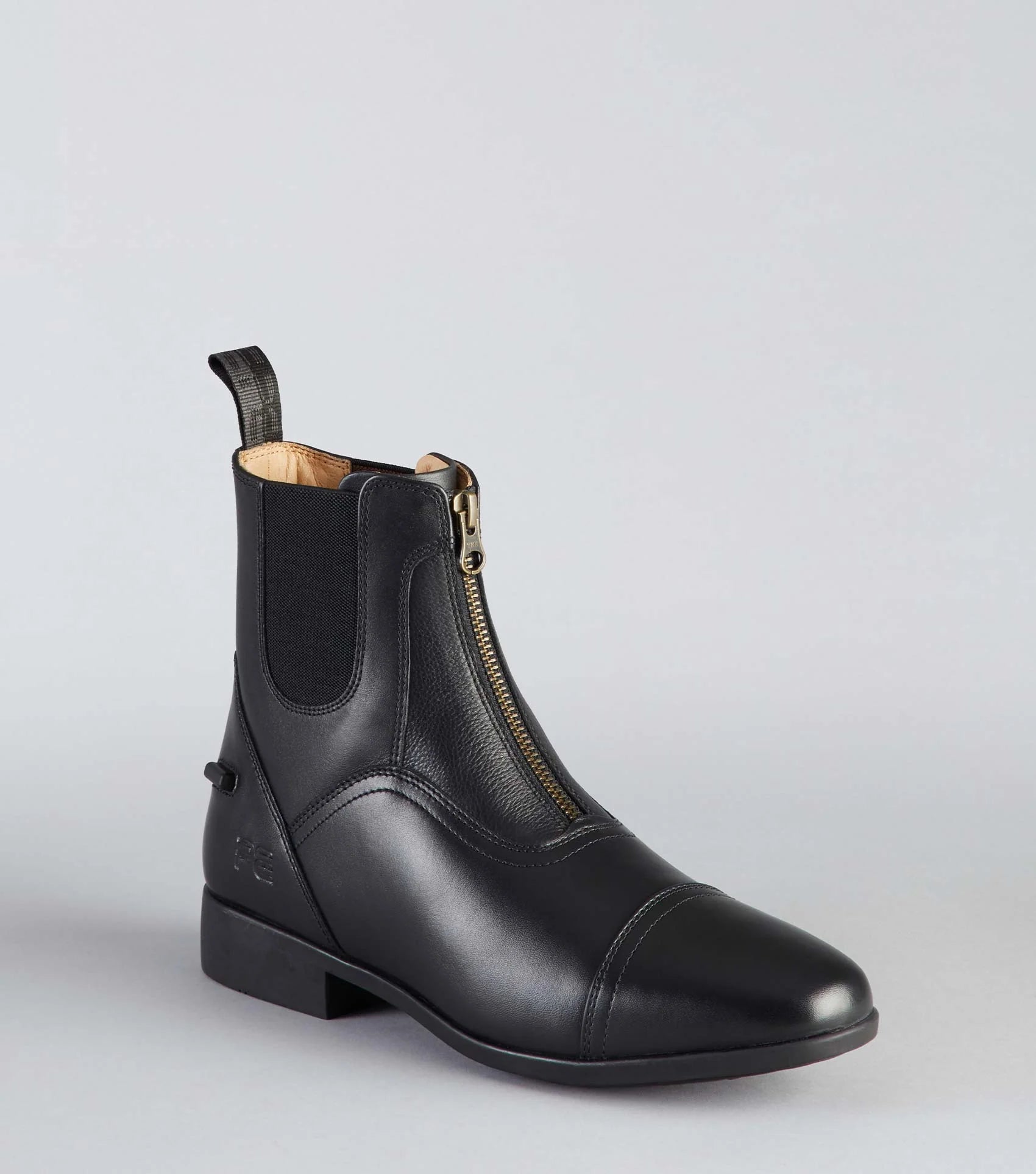 Virtus Leather Paddock Boot Black