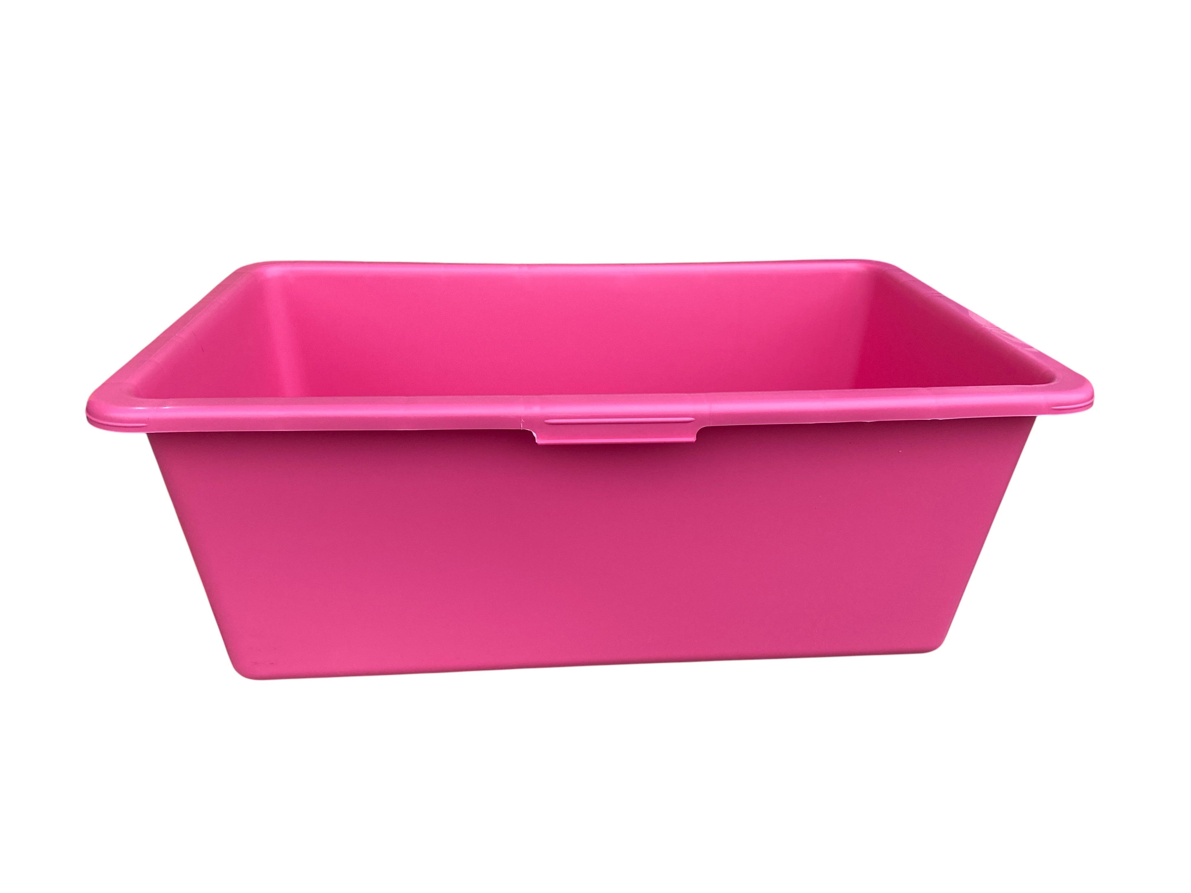 Pink Dog Bath with Drain Valve (Lime) and Stand