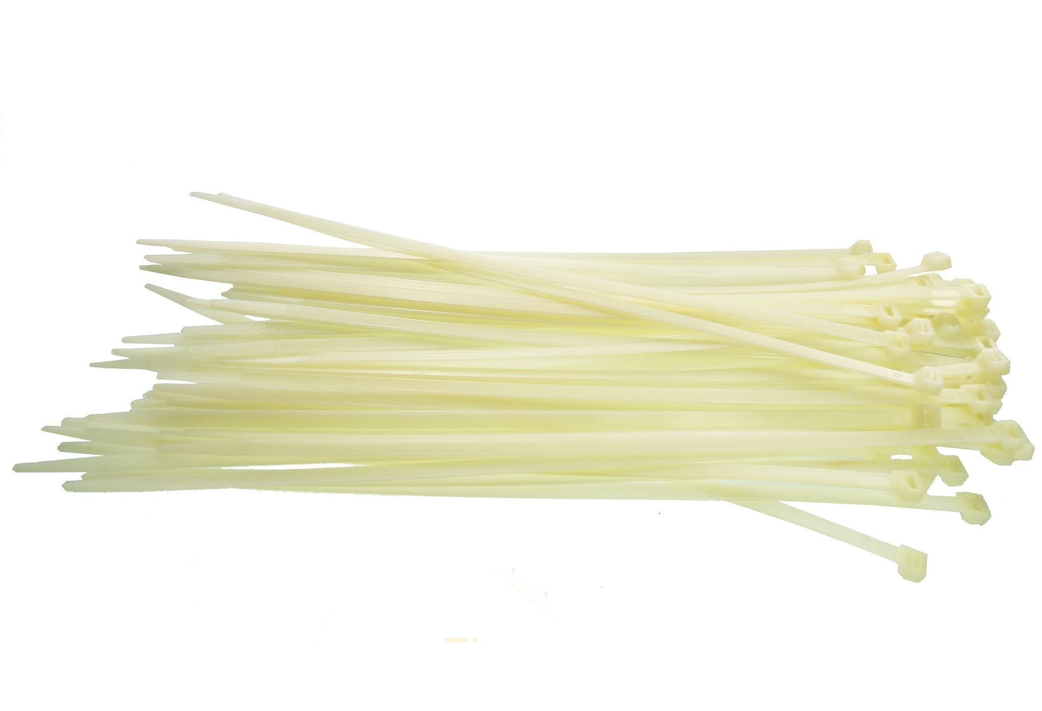 100 Cable Ties (4.8mm x 500mm) Neutral